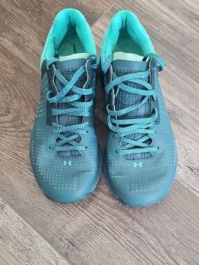 Under Armour Women’s Teal and Aqua RTT Trail Shoes
